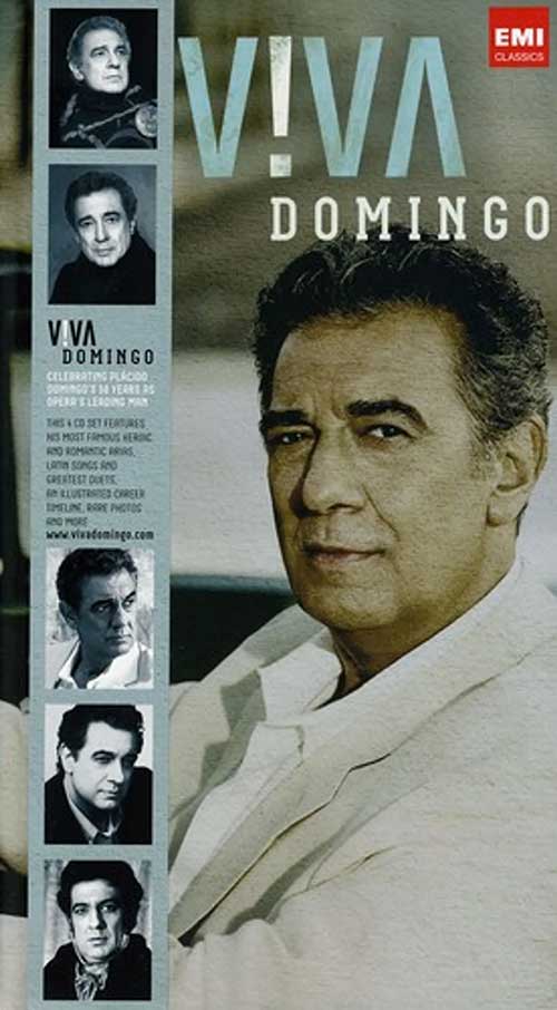 PLACIDO DOMINGO Viva Domingo 4CD BOX