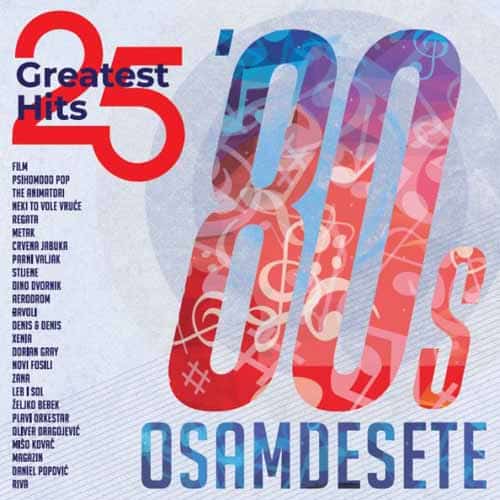 RAZNI IZVOĐAČI Osamdesete, 25 greatest hits 2LP