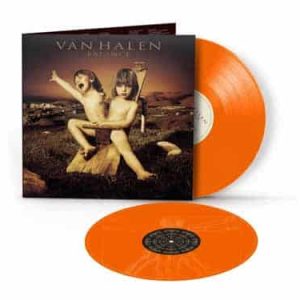 VAN HALEN Balance TRANSPARENT ORANGE 2LP