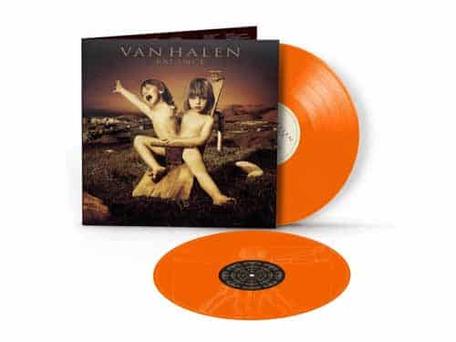 VAN HALEN Balance TRANSPARENT ORANGE 2LP