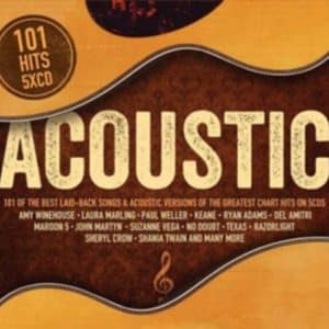 101 ACOUSTIC HITS 5CD