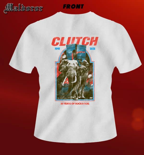 CLUTCH Elephant WHITE TS