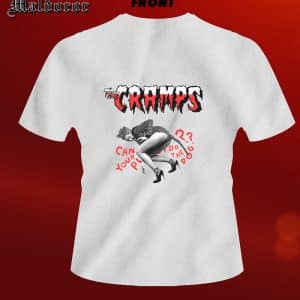 CRAMPS Do the dog WHITE TS