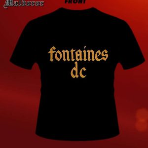 FONTAINES D.C. Gothic logo TS