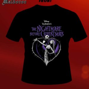 NIGHTMARE BEFORE CHRISTMAS Purple heart RKF TS
