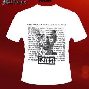 NINE INCH NAILS Head like a hole WHITE TS