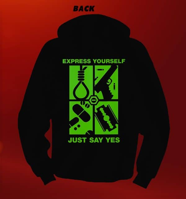 TYPE O NEGATIVE Express yourself PHD HOODIE - Slika 2