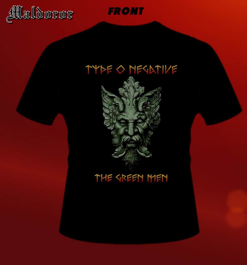 TYPE O NEGATIVE Green man RKF TS