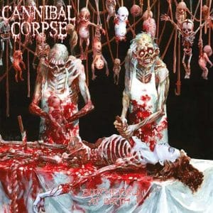 CANNIBAL CORPSE Butchered at birth REISSUE LP