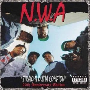 N.W.A. Straight outta compton CD
