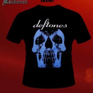 DEFTONES Blue skull TS