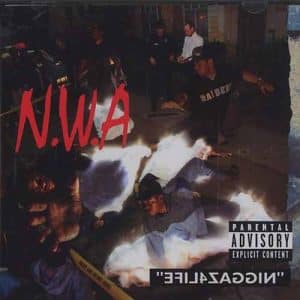 N.W.A. Niggaz4life CD