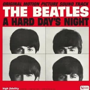 BEATLES A hard day's night LP