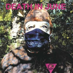 DEATH IN JUNE Nada-Ized! CD paper sleeve