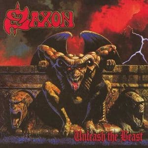 SAXON Unleash the beast LTD RED LP