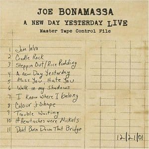 JOE BONAMASSA A new day yesterday - live CD