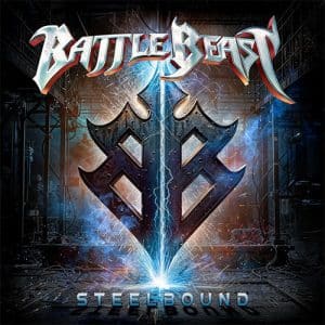 BATTLE BEAST Steelbound TRANSPARENT CURACAO BLUE LP