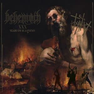 BEHEMOTH Xxx years ov blasphemy CRYSTAL CLEAR 3LP