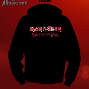 IRON MAIDEN Run for your lives GILDAN HOODIE