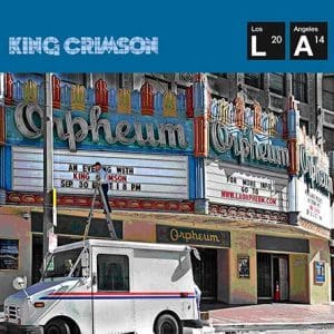 KING CRIMSON Live at the Orpheum CD+DVD AUDIO DIGI