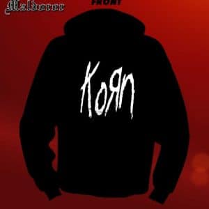KORN Cracked glass GILDAN HOODIE