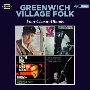 BOB DYLAN, DAVE VAN RONK, TOM PAXTON, ERIK DARLING Four classic albums 2CD