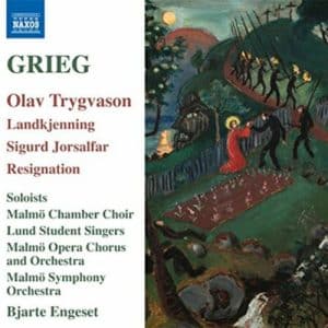 GRIEG Olav Trygvason, Landkjenning, Sigurd Jorsalfar & Resignation CD