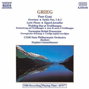 GRIEG - Peer Gynt - CSSR State Philharmonic Orchestra CD