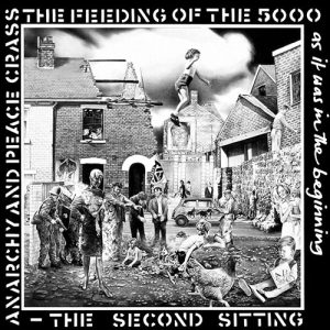 CRASS Feeding Of The 5000 (The Second Sitting) CD paper sleeve