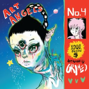 GRIMES Art angels CD paper sleeve