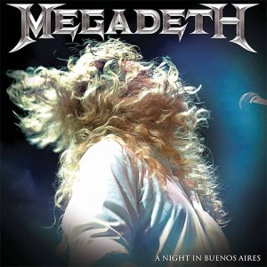 MEGADETH Night in Buenos Aires 2CD paper sleeve