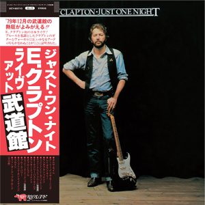 ERIC CLAPTON Just One Night LTD JAPAN SHM-2CD paper sleeve